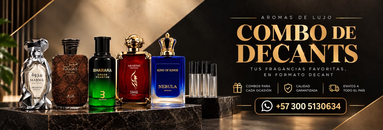 Combos de Decants Capital Perfumes